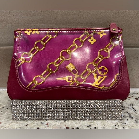 Louis Vuitton Limited Edition Vintage Charm Printed Pouchette - Picture 2 of 10